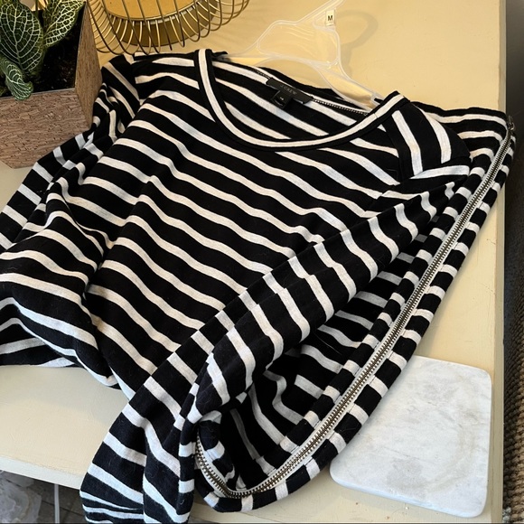 Striped J. Crew Zipper Dress - Picture 3 of 3
